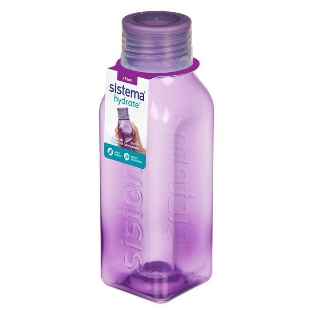 Sistema 475ml Square Bottle