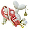 LEASh Pet Leash - Candy Cane - White