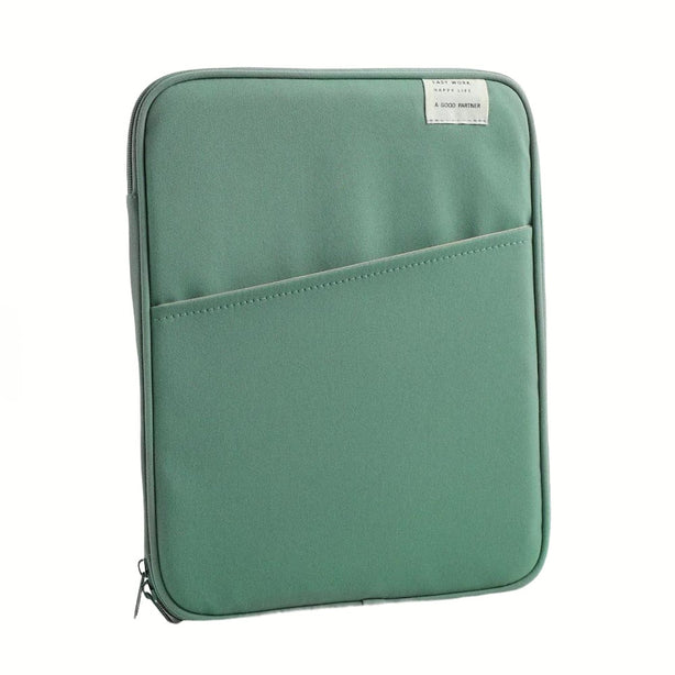 StitchesandTweed Sage Green Laptop Sleeve