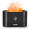 StitchesandTweed Flame Diffuser Mist Humidifier - Black
