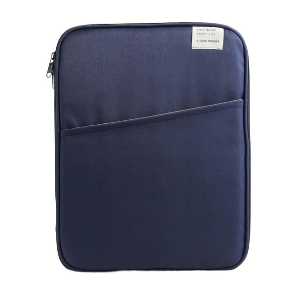 StitchesandTweed Navy Blue Laptop Sleeve