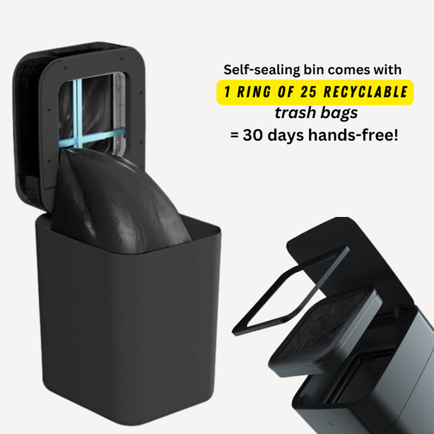 Smart Self-sealing dustbin