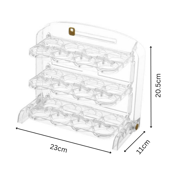Egg storage organiser for refrigerator