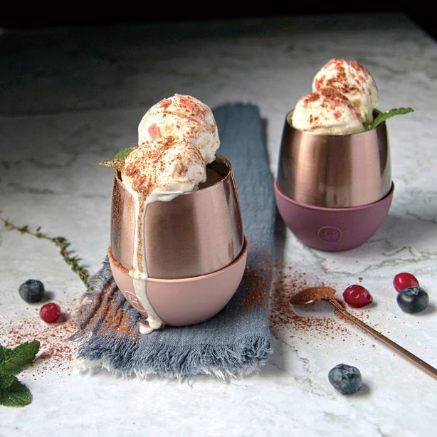 Hydy Delicia Tumbler 240ML Pink Gold
