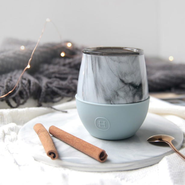 Hydy Delicia Tumbler 240ML White Marble