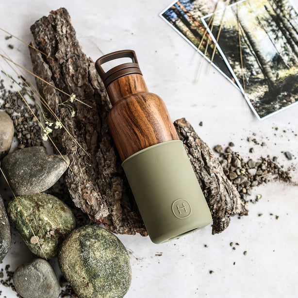 Hydy CinCin Bottle 480ML Wood Grain