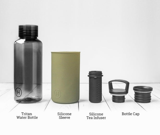 Hydy Estiva Tritan Bottle 590ML Charcoal