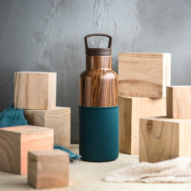 Hydy CinCin Bottle 480ML Wood Grain