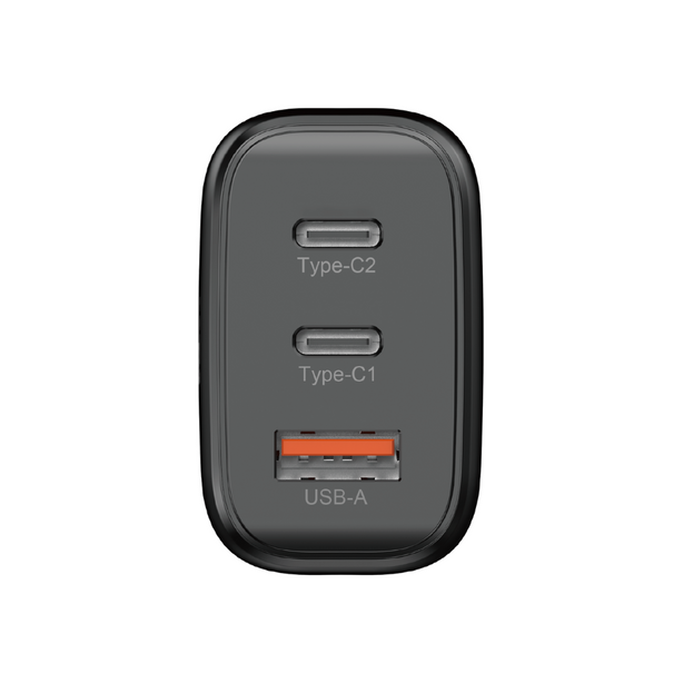 thecoopidea GaN BLOCK 65W 3 Ports PD+QC Fast Charge Adapter