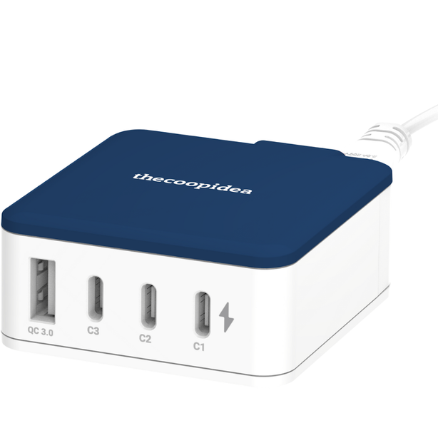 thecoopidea Mini Block GAN 45W PD Charging Station 3C1A