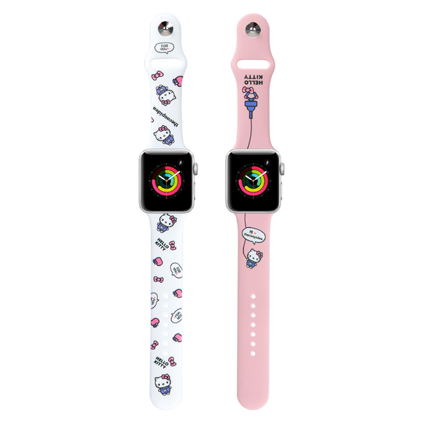 thecoopidea Sanrio Hoops Set Of 2 Silicon Watch Strap 42/44Mm