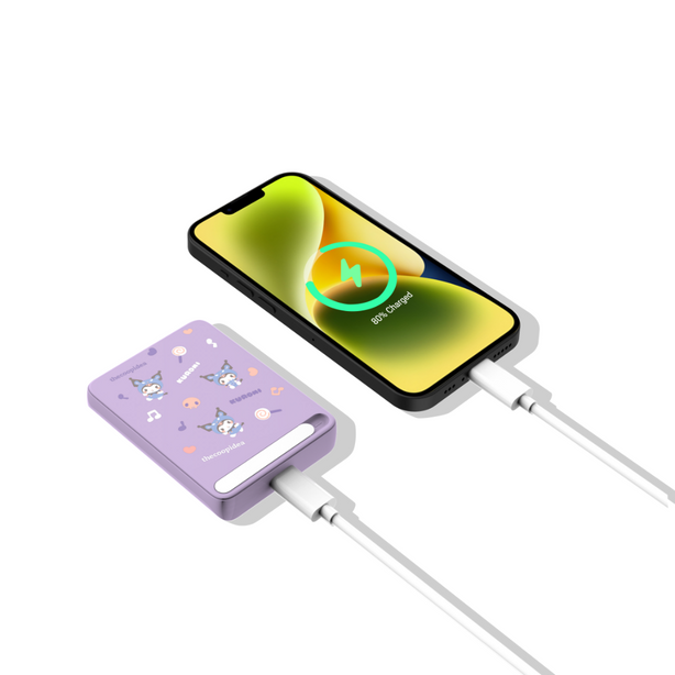 thecoopidea Sanrio STACK+ Magnetic Wireless 5000mAh Powerbank