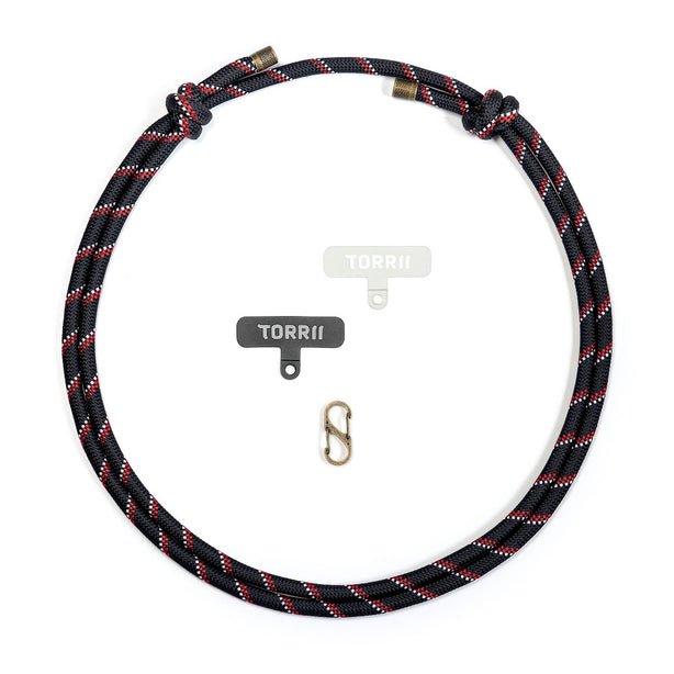 TORRII KNOTTY 8mm Rope Phone Strap compatible with most Phones and Case