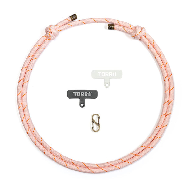 TORRII KNOTTY 8mm Rope Phone Strap compatible with most Phones and Case