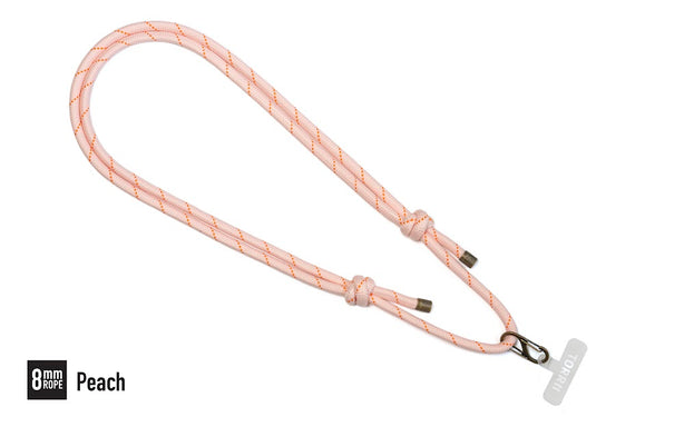 TORRII KNOTTY 8mm Rope Phone Strap compatible with most Phones and Case