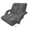 Folding Floor Armchair Sofa / Adjustable Back & Lumbar support - Grey