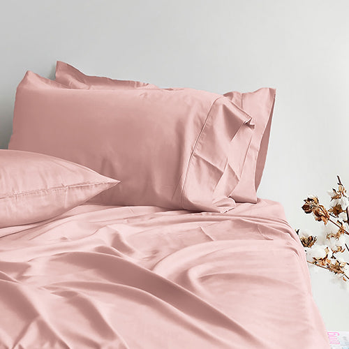 Bamboo Cotton Sheet Set King Bed