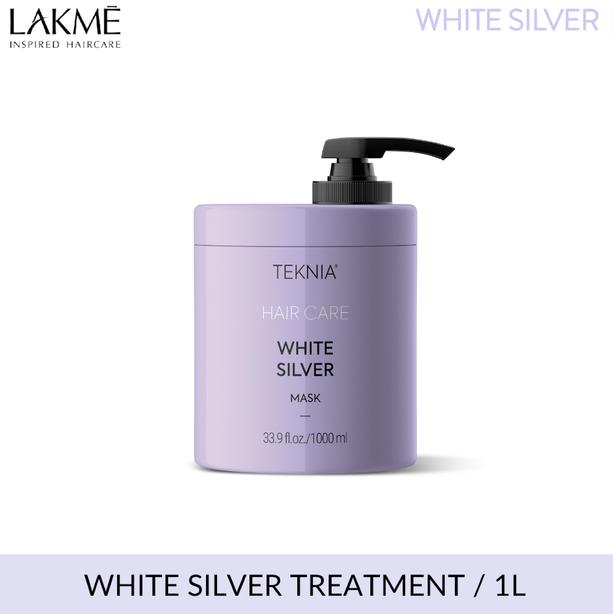 Lakme Teknia White Silver Mask