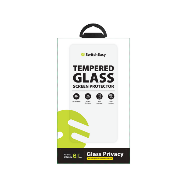 SwitchEasy Glass Privacy For iPhone 14 Pro 6.1