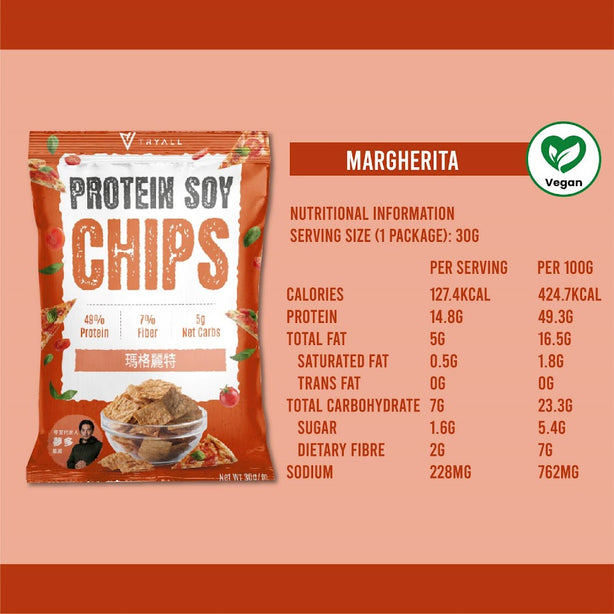 Tryall Protein Soy Chips 30g (Pack of 5)