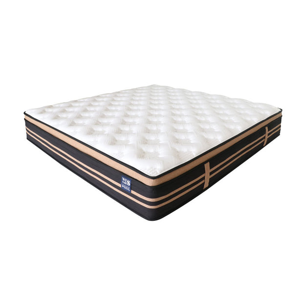 Wes Cares 12' CoolMax® Deluxe Mattress Pocket Spring Orthopedic Pressure Relieving (Local Delivery Only)