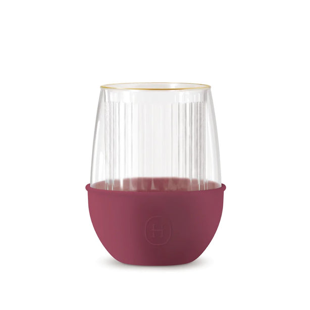 Hydy Lucido Doublewall-Glass 240ML Stripes