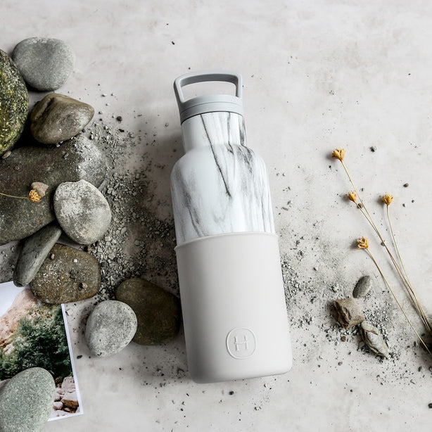 Hydy CinCin Bottle 480ML White Marble