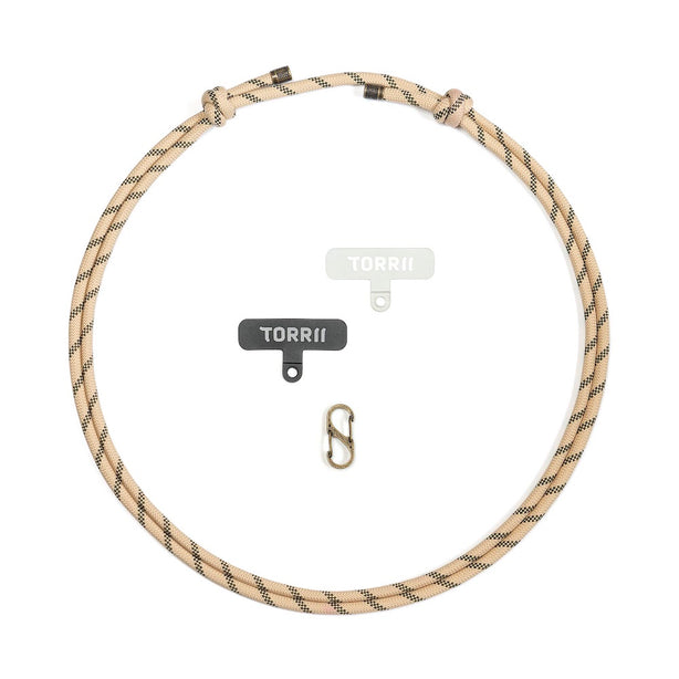 TORRII KNOTTY 6mm Rope Phone Strap compatible with most Phones and Case