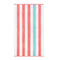Luxury Textured Cabana Stripe Beach Towel