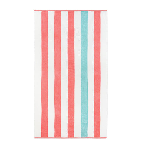 Luxury Textured Cabana Stripe Beach Towel