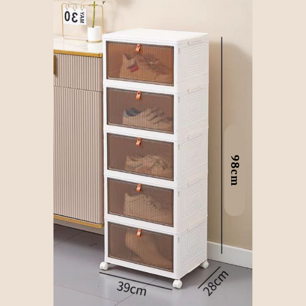 Collapsible Storage Drawer Cabinets