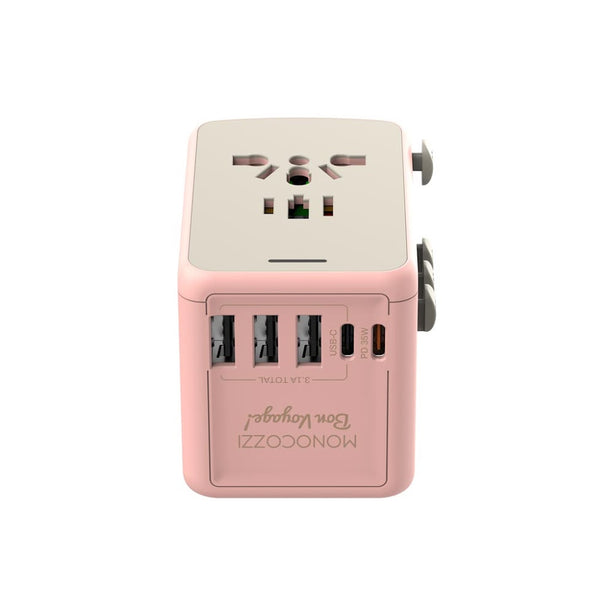 Monocozzi Bon Voyage 35W Travel Adaptor with 3 x USB and 2 x USB-C PD Connector