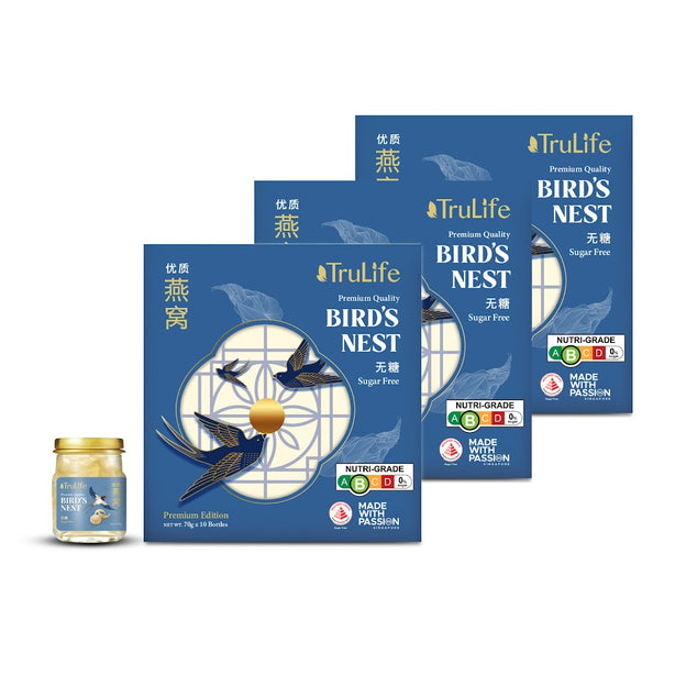 TruLife Premium Bird's Nest (Sugar Free) Gift Pack 10x70g