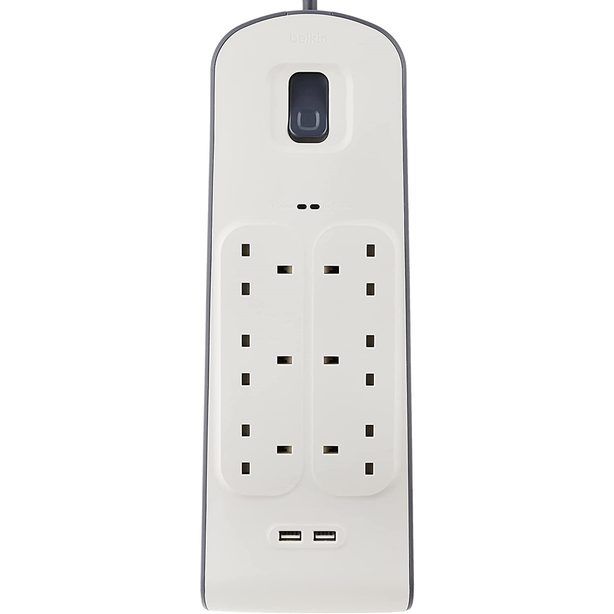 Belkin Outlet Surge Protection Strip With 2 USB Port
