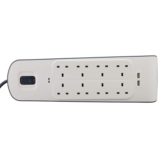 Belkin Outlet Surge Protection Strip With 2 USB Port