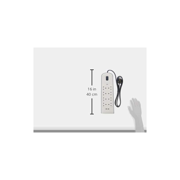 Belkin Outlet Surge Protection Strip With 2 USB Port