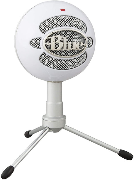 Logitech For Creators Blue Microphones Snowball iCE Plug 'n Play USB Microphone for Recording, Podcasting, Broadcasting, Twitch Game Streaming, Voiceovers, YouTube Videos on PC and Mac