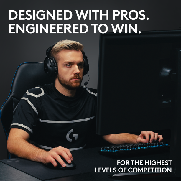 Logitech Pro X Tkl Lightspeed Gaming Keyboard Magenta (Gx-Brown)