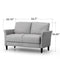 Zinus Jackie Classic Upholstered Sofa (Soft Grey Weave)
