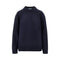 PRADA Wool sweater with leather patches