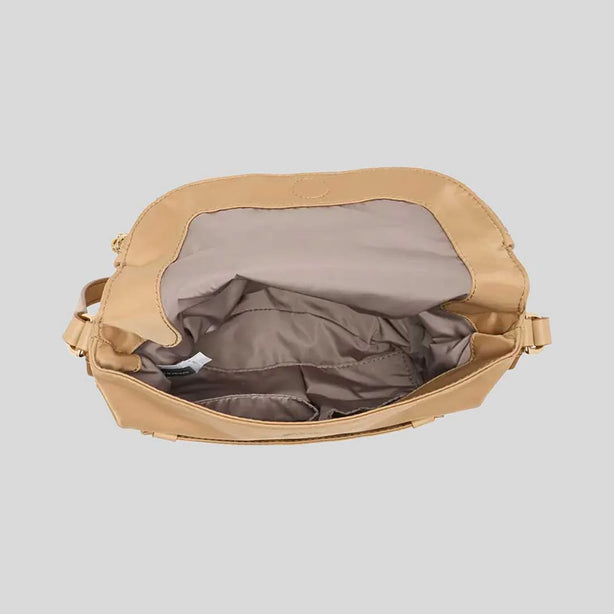 MARC JACOBS Preppy Nylon Mini Natasha Crossbody Bag Iced Coffee RB-M0012909