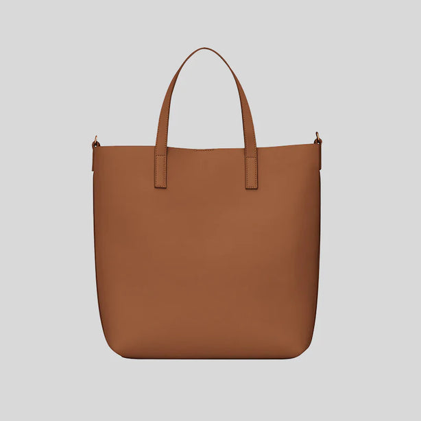 SAINT LAURENT YSL Shopping Saint Laurent Toy Crossbody Tote In Leather Brick RB-600307CSV0J