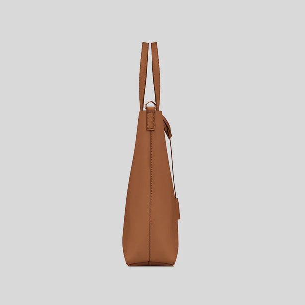 SAINT LAURENT YSL Shopping Saint Laurent Toy Crossbody Tote In Leather Brick RB-600307CSV0J