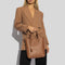 SAINT LAURENT YSL Shopping Saint Laurent Toy Crossbody Tote In Leather Brick RB-600307CSV0J