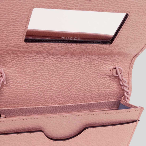 GUCCI GG Marmont Mini Chain Bag Pink RB-497985