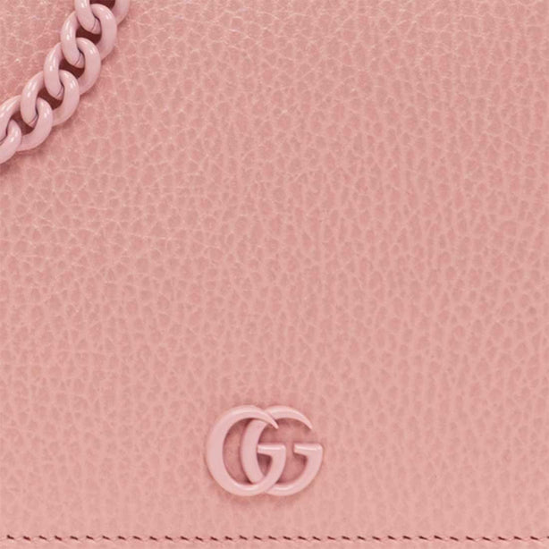 GUCCI GG Marmont Mini Chain Bag Pink RB-497985