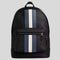 COACH West Backpack In Signature Canvas With Varsity Stripe Charcoal/Denim/Chalk RB-CV922