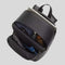 COACH West Backpack In Signature Canvas With Varsity Stripe Charcoal/Denim/Chalk RB-CV922