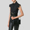 SAINT LAURENT YSL Matelasse Chain Wallet In Grain De Poudre Embossed Leather Black/Black RB-377828BOW08