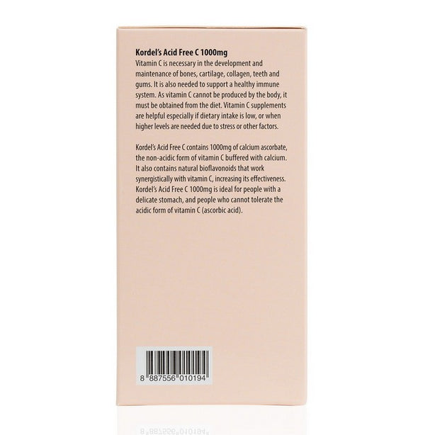 Kordel’s Acid Free C 1000 mg T120